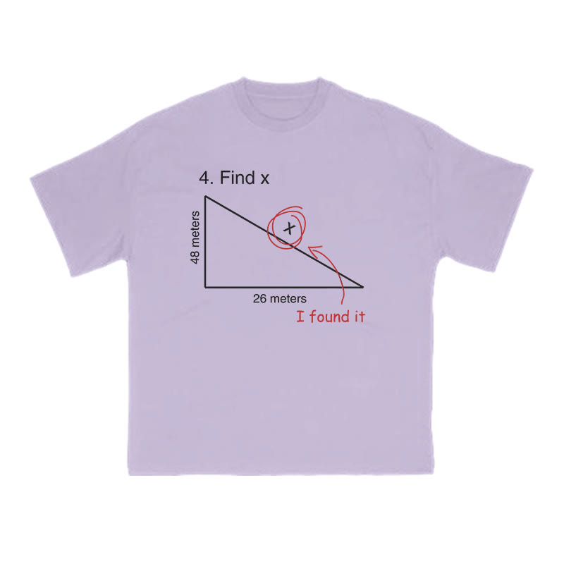 Find X Print T-shirt - Purple - US16-18(2XL) - image 10