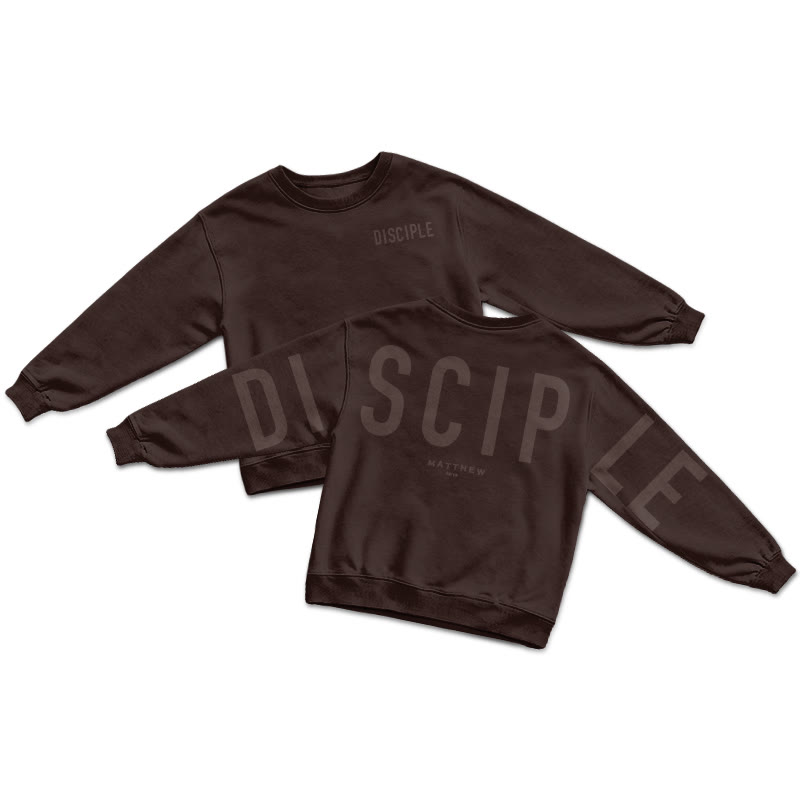 Disciple Matthew 28:19 Print Sweatshirt - Coffee - US16-18(2XL) - image 5