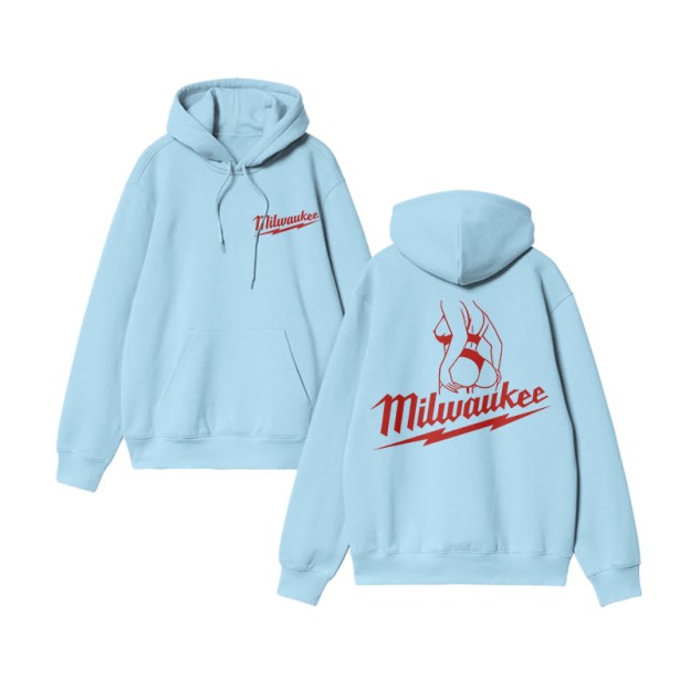 Milwaukee Print Hoodie - Blue - US16-18(2XL) - image 7
