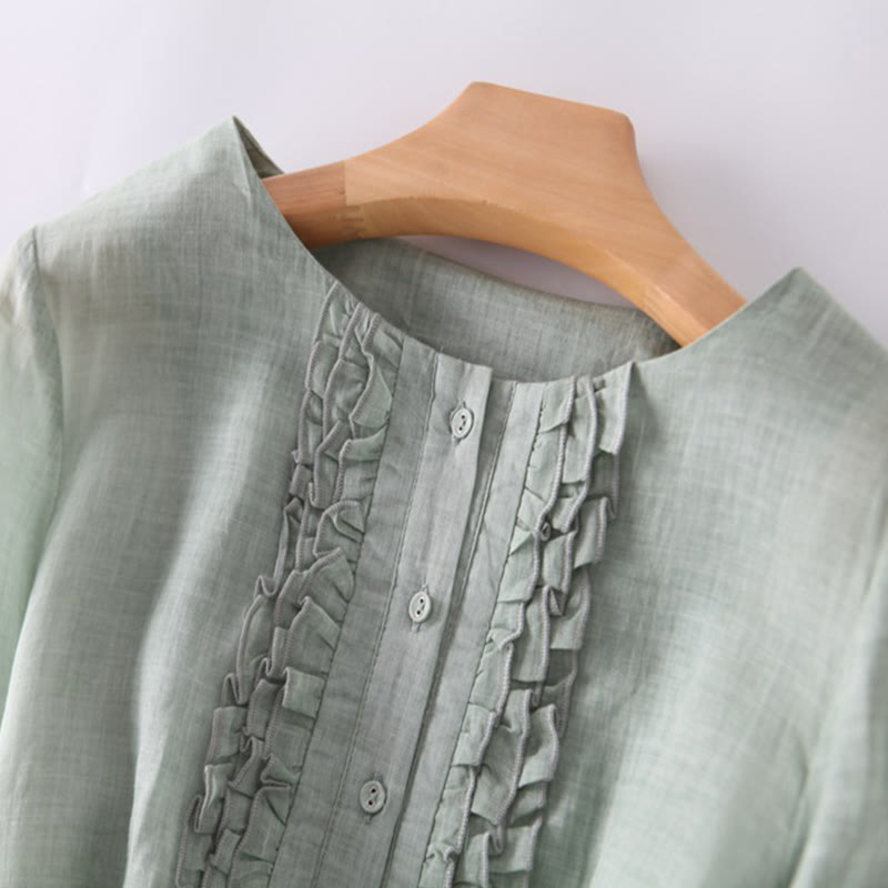 Casual Crew Neck Dress - image 6