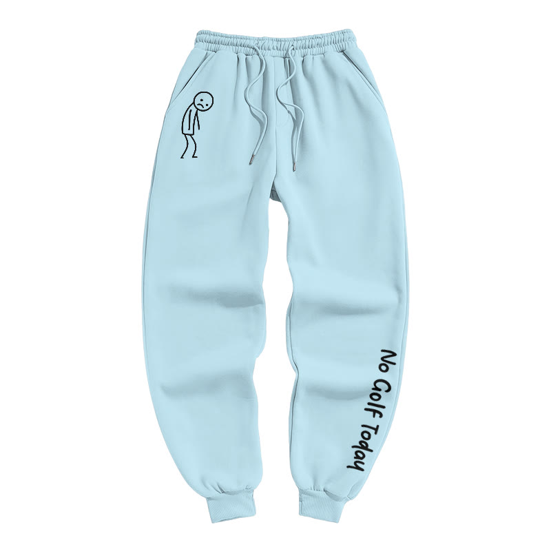 No Golf Today Shirt – Funny Golf Lover Print Pants - Blue - US16-18(2XL) - image 6