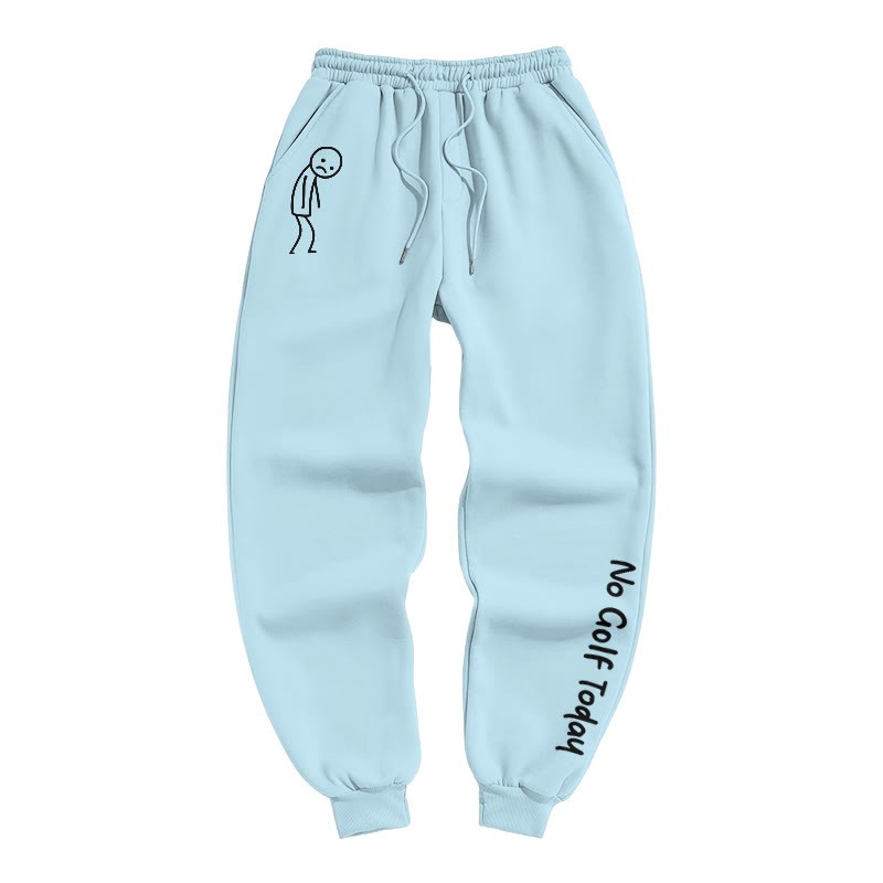 No Golf Today Shirt – Funny Golf Lover Print Pants - Blue - US16-18(2XL) - image 6