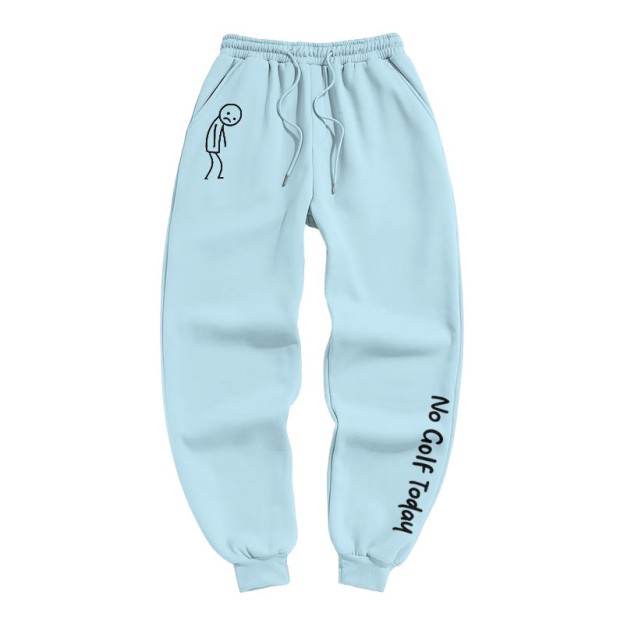 No Golf Today Shirt – Funny Golf Lover Print Pants - Blue - US16-18(2XL) - image 6