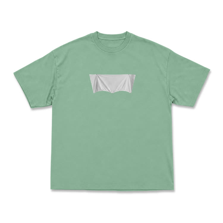 Modern Minimal Art PrintShort Sleeve T-Shirt - Light Green - US16-18(2XL) - image 11