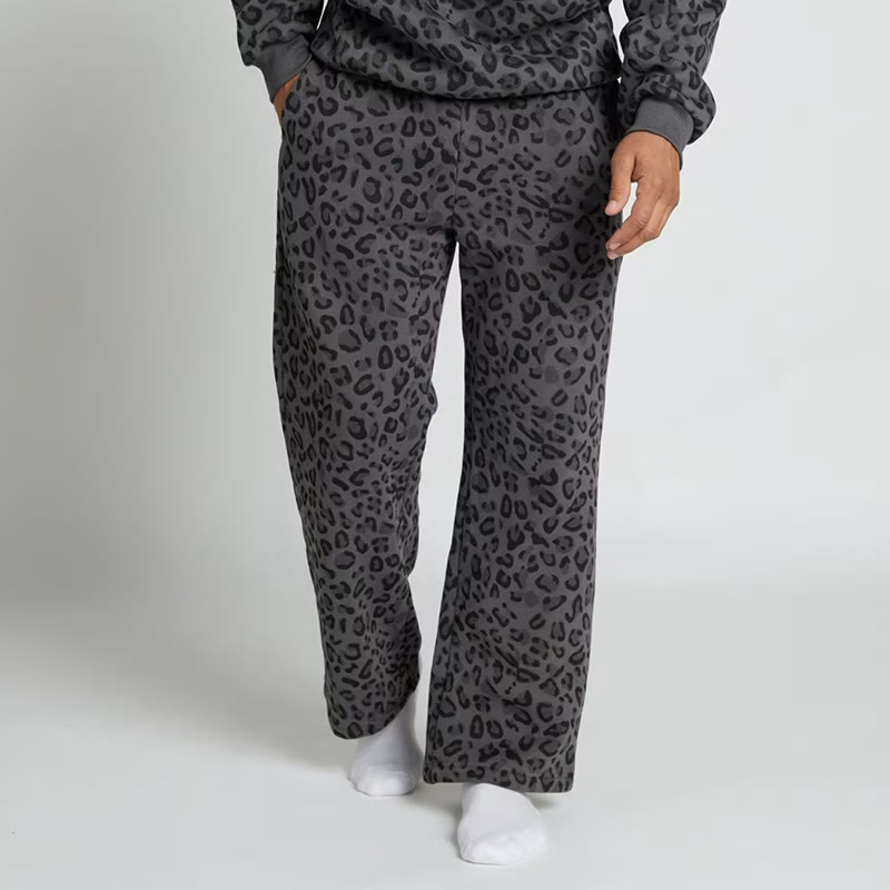 Leopard Design Print Causal Pants - image 4