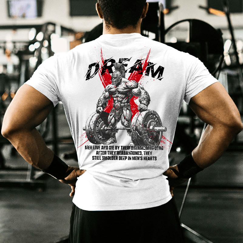 Gym 100% Cotton DREAM Print T-shirt - image 4