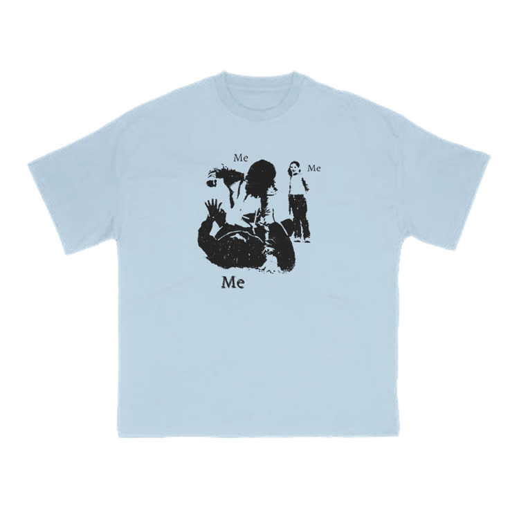 Jesus Is Alive, Catch The Vision Print T-shirt - Light Blue - US16-18(2XL) - image 10