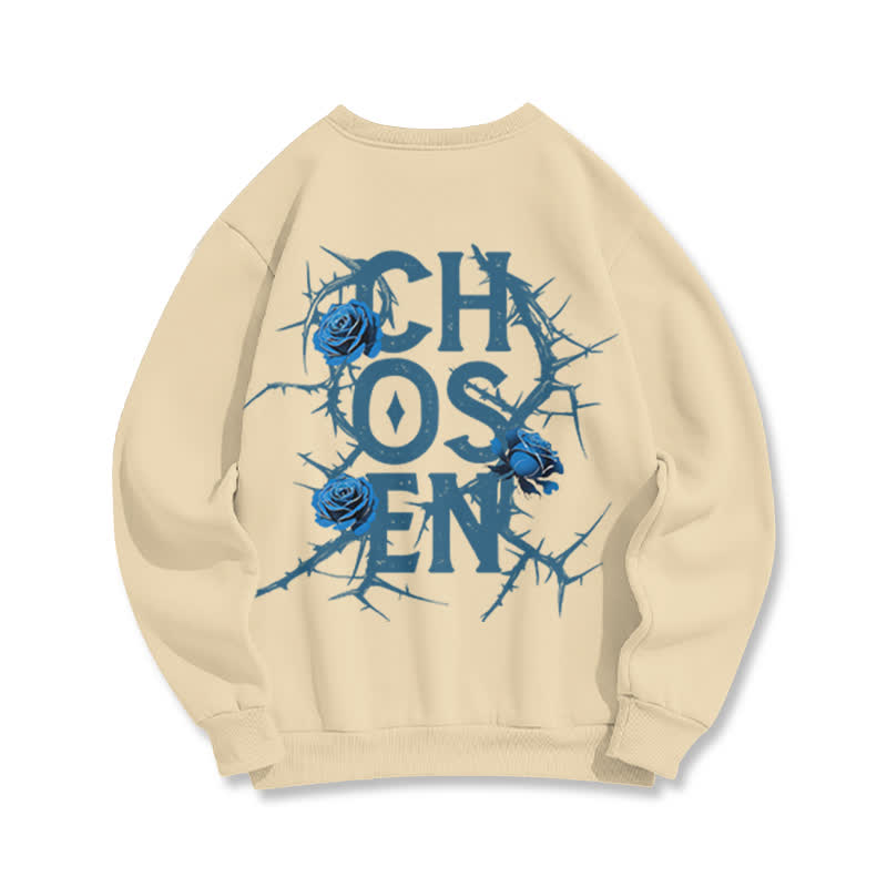 Unisex 100% Cotton Jesus Chosen Print Sweatshirt - image 7