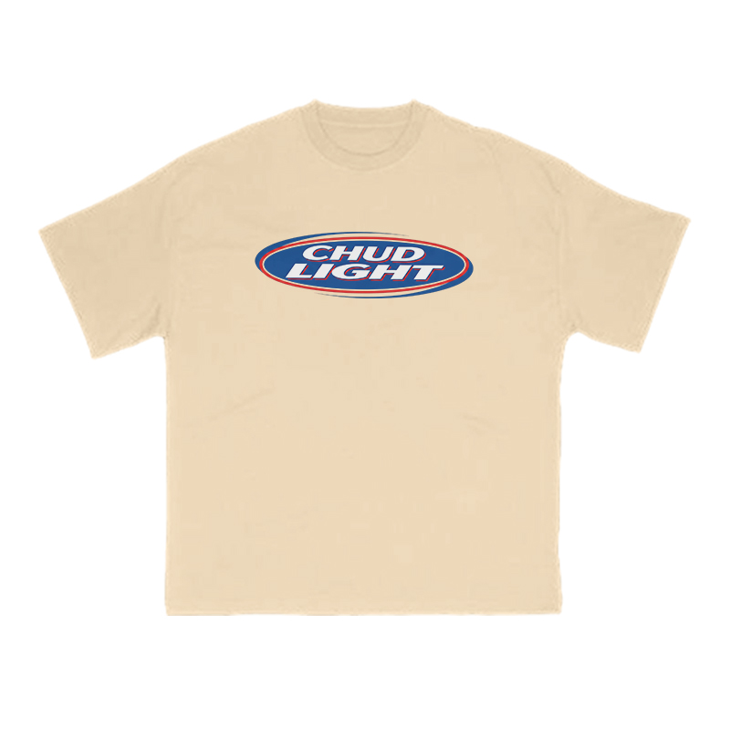 Retro Oval Badge Graphic Print T-Shirt - Apricot - US16-18(2XL) - image 10