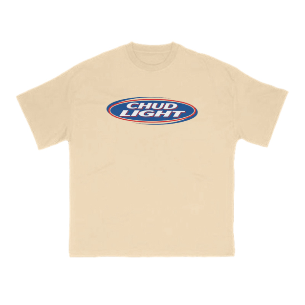 Retro Oval Badge Graphic Print T-Shirt - Apricot - US16-18(2XL) - image 10