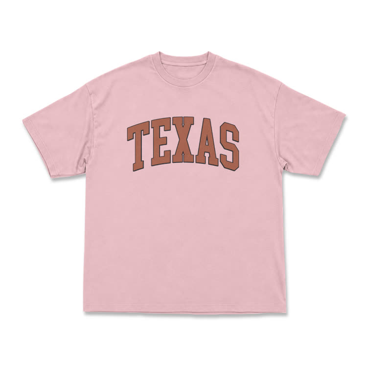 Texas Oversized Short Sleeve T-Shirt - Pink - US16-18(2XL) - image 8