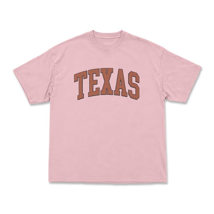 Texas Oversized Short Sleeve T-Shirt - Pink - US16-18(2XL) - image 8