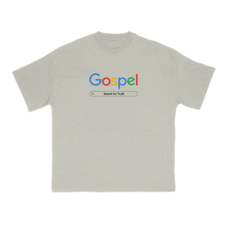 Gospel Rainbow Print T-shirt - Warm Grey - US16-18(2XL) - image 4