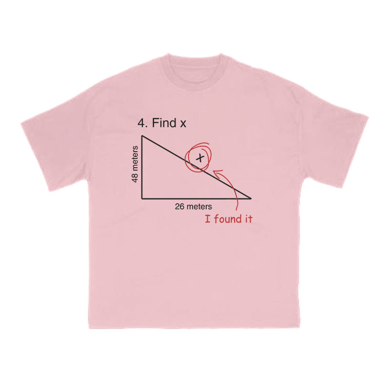 Find X Print T-shirt - Pink - US16-18(2XL) - image 8