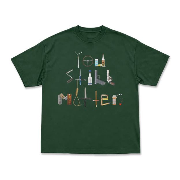 Midnight Collage Streetwear Graphic Short Sleeve T-Shirt - Green - US16-18(2XL) - image 13