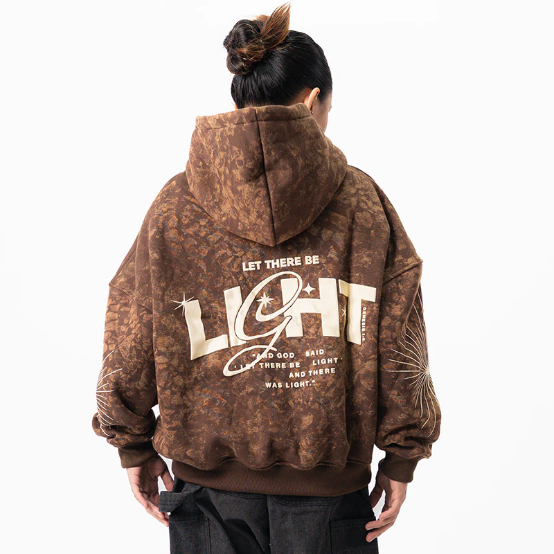 Unisex Let There Be Light Genesis 1:3 Print Hoodie - image 4