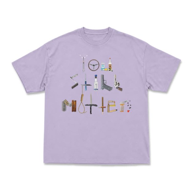 Midnight Collage Streetwear Graphic Short Sleeve T-Shirt - Purple - US16-18(2XL) - image 14
