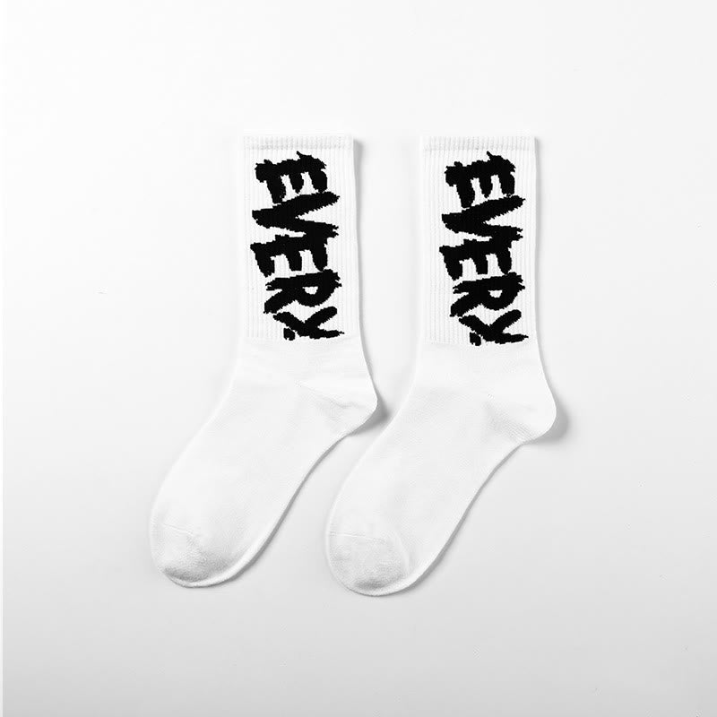 Basketball Men Socks Hip-hop Sports Socks Harajuku Cool Funny Socks