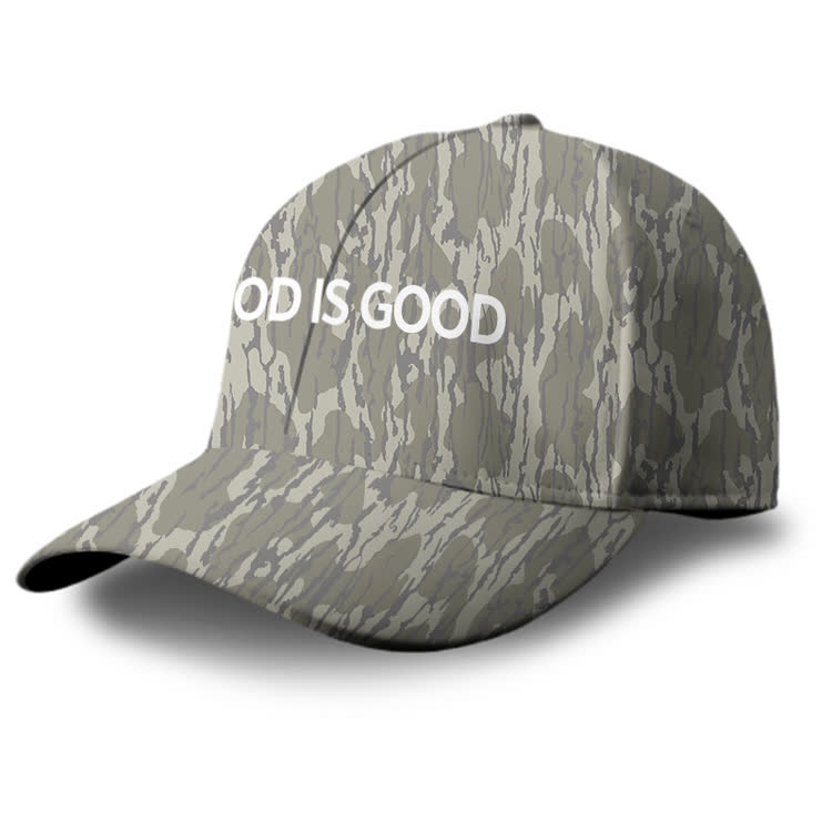 God Is Good Camo Printed Cap - image 4