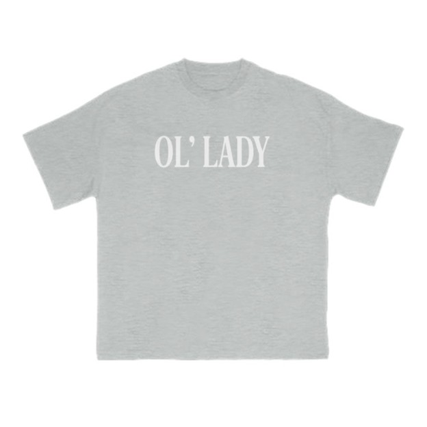 Ol' Lady Print T-shirt - Grey - US16-18(2XL) - image 5