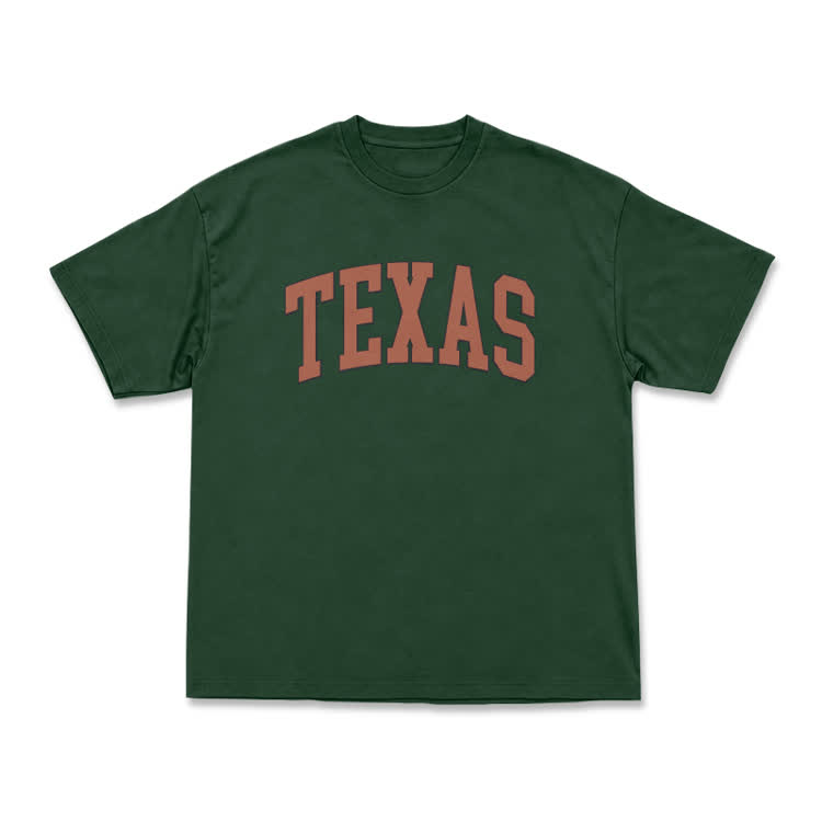 Texas Oversized Short Sleeve T-Shirt - Green - US16-18(2XL) - image 13