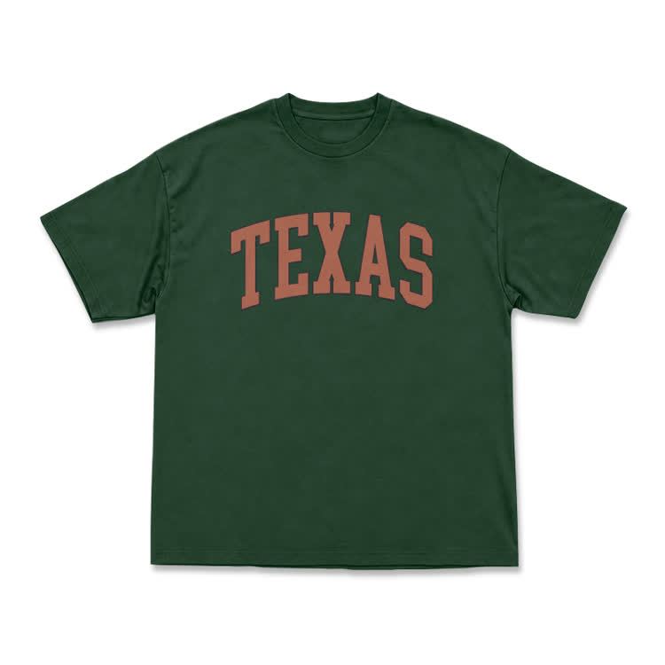 Texas Oversized Short Sleeve T-Shirt - Green - US16-18(2XL) - image 13