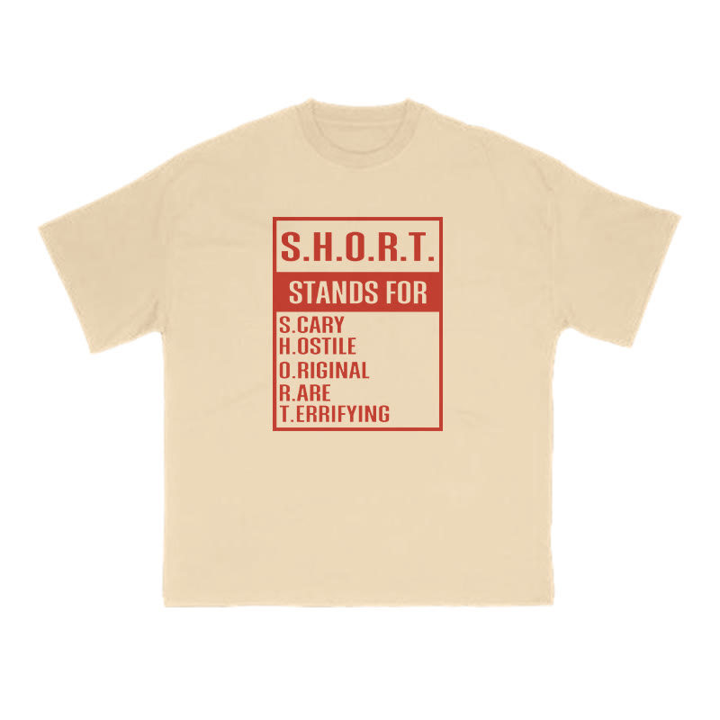 Redefining Short Print T-shirt - Apricot - US16-18(2XL) - image 5