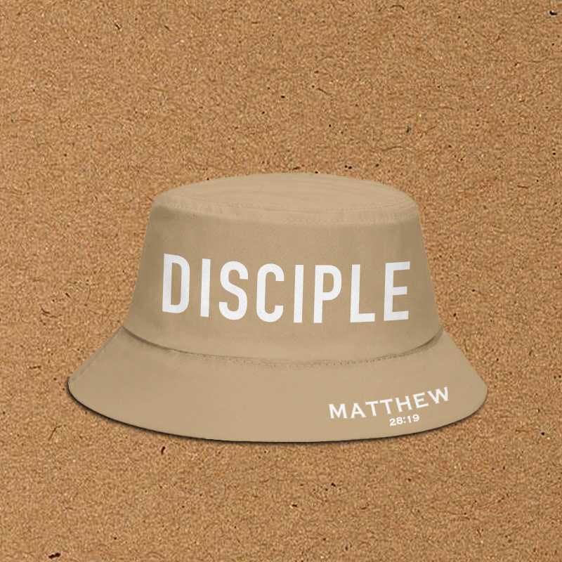 Disciple Matthew 28:19 Print Bucket Hat - Khaki - XL(62cm) - image 4