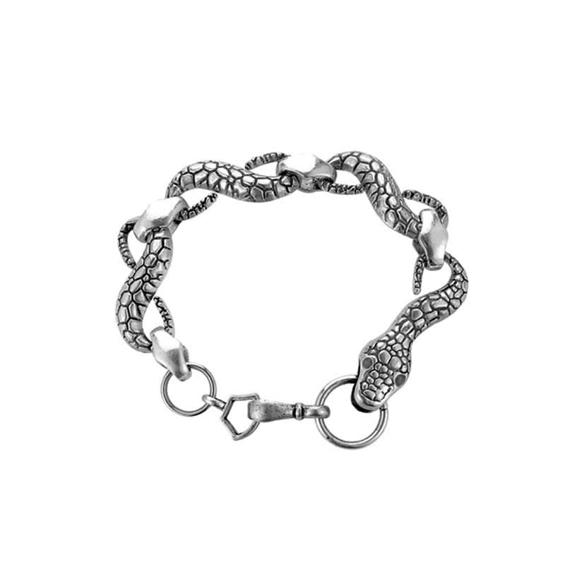 Men's Alloy Snake Bracelet