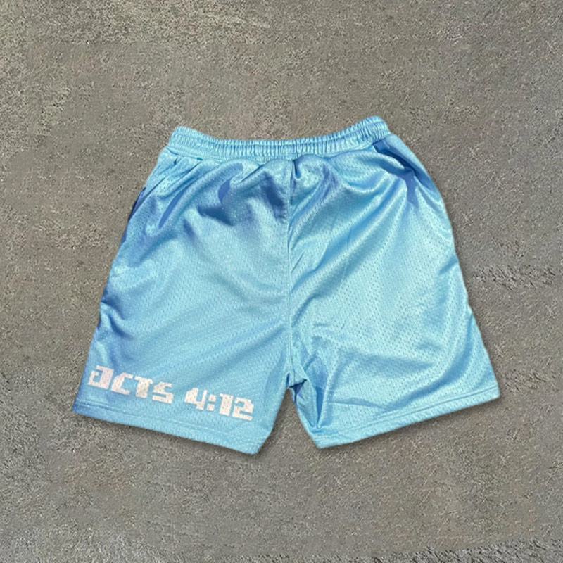 Acts 4:12 Print Mesh Shorts