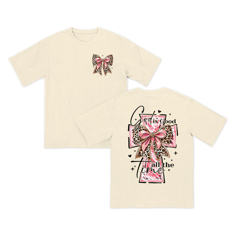 Unisex 100% Cotton God Is Good All The Time Print T-shirt