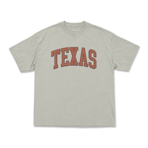 Texas Oversized Short Sleeve T-Shirt - Warm Grey - US16-18(2XL) - image 6