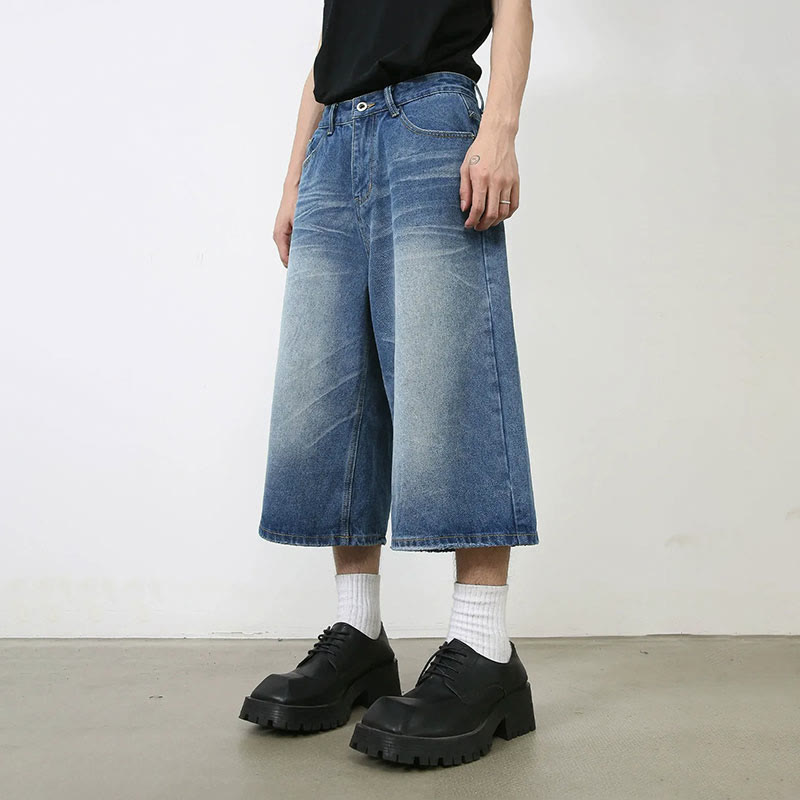 Fashionable And Simple Cropped Jeans - image 3