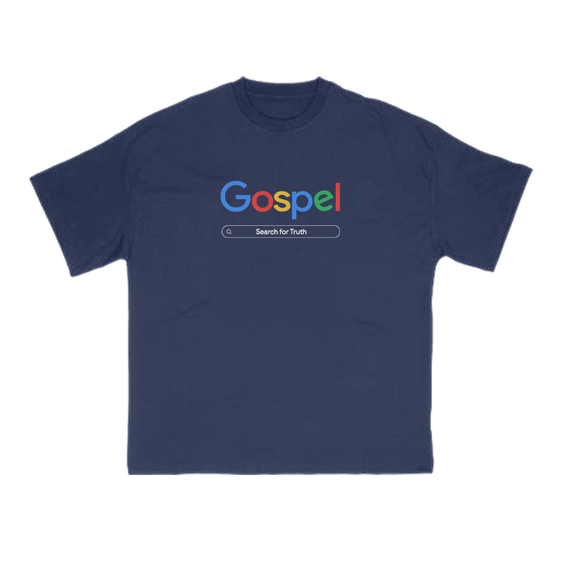 Gospel Rainbow Print T-shirt - Navy Blue - US16-18(2XL) - image 10