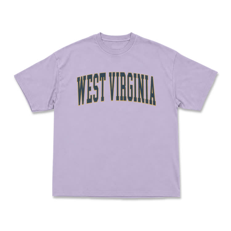 Classic West Virginia Varsity Graphic T-Shirt - Purple - US16-18(2XL) - image 3