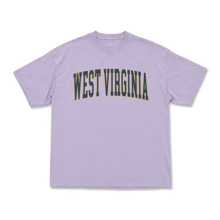 Classic West Virginia Varsity Graphic T-Shirt - Purple - US16-18(2XL) - image 3