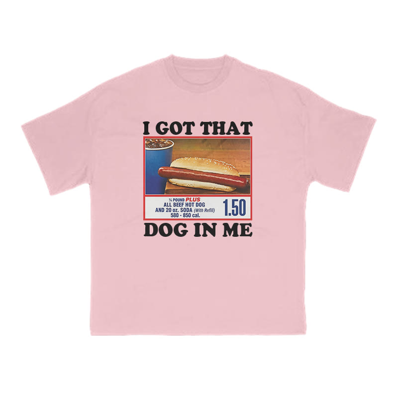 I Got That Dog In Me Print T-shirt - Pink - US16-18(2XL) - image 7