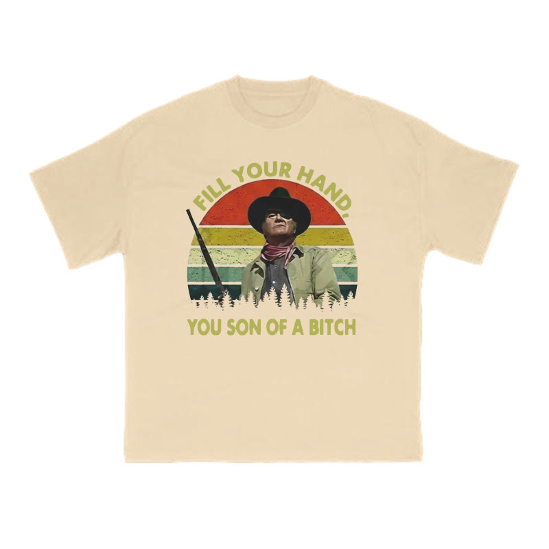 Fill Your Hand Print Classic Lines T-shirt - Apricot - US16-18(2XL) - image 5