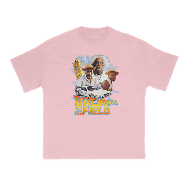 Back To The Field Print T-shirt - Pink - US16-18(2XL) - image 9