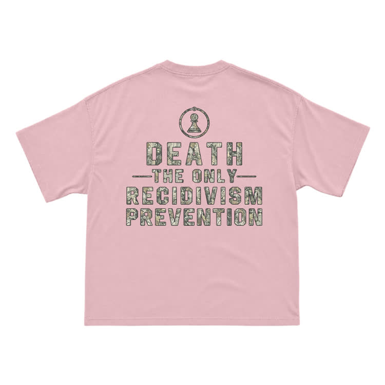 Camo Texture Statement Print T-shirt - Pink - US16-18(2XL) - image 15