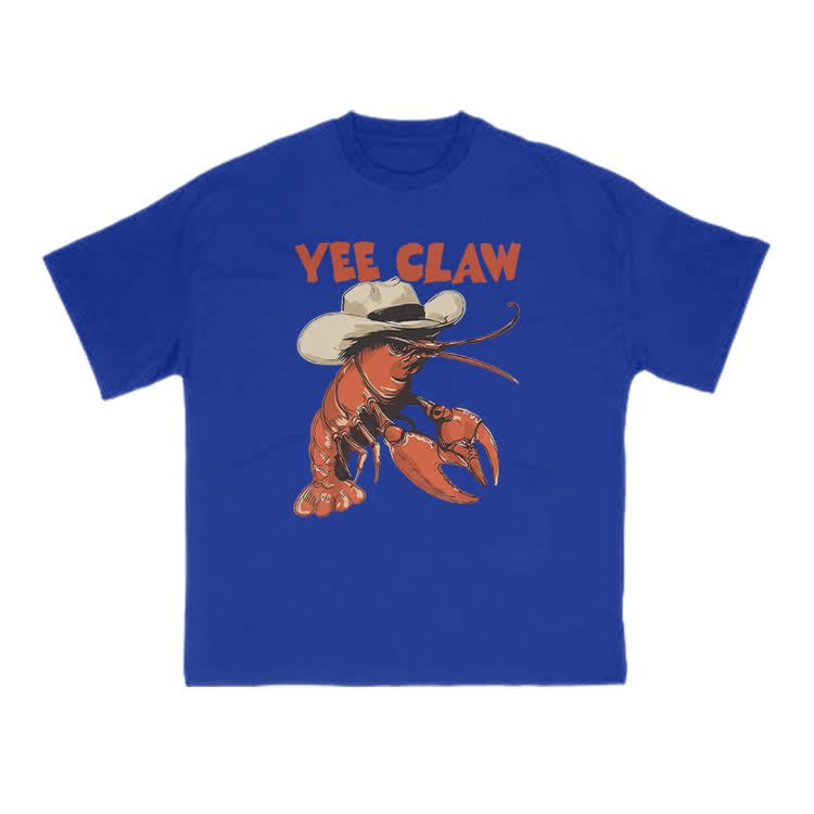 Yee Claw Print T-shirt - Blue - US16-18(2XL) - image 13