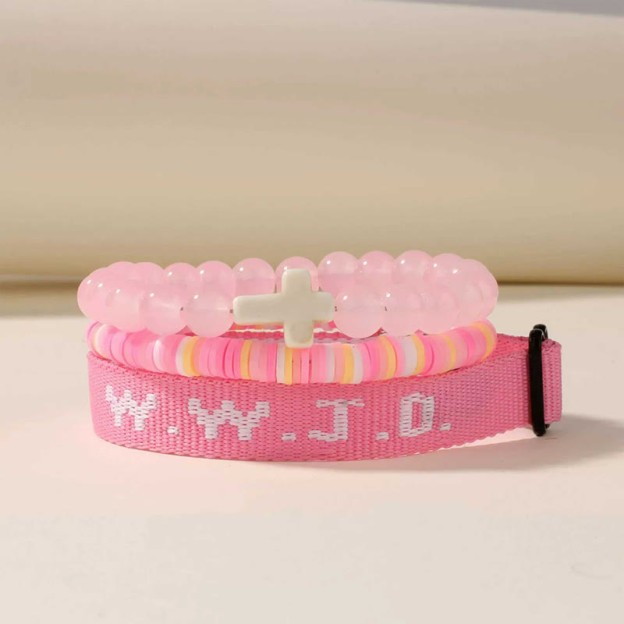 WWJD What Would Jesus Do Bracelet Set - image 5