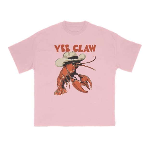 Yee Claw Print T-shirt - Pink - US16-18(2XL) - image 12