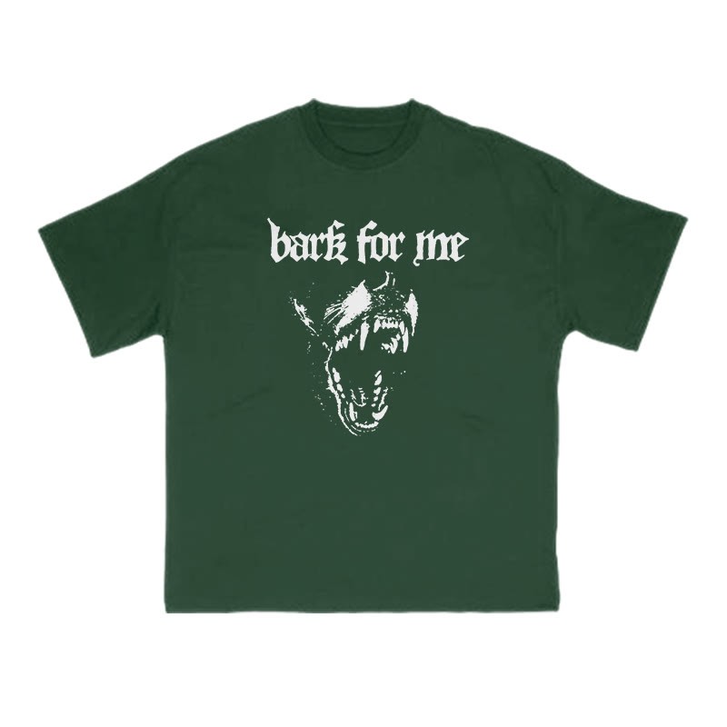 Bark For Me Print T-shirt - Green - US16-18(2XL) - image 7
