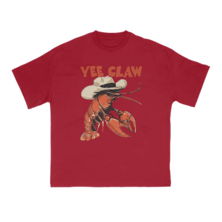 Yee Claw Print T-shirt - Red - US16-18(2XL) - image 11