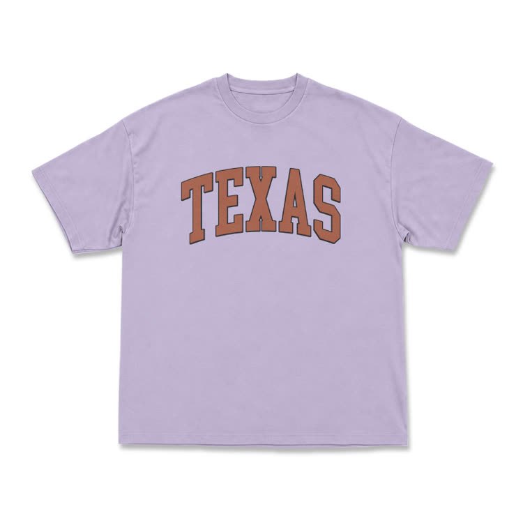 Texas Oversized Short Sleeve T-Shirt - Purple - US16-18(2XL) - image 3