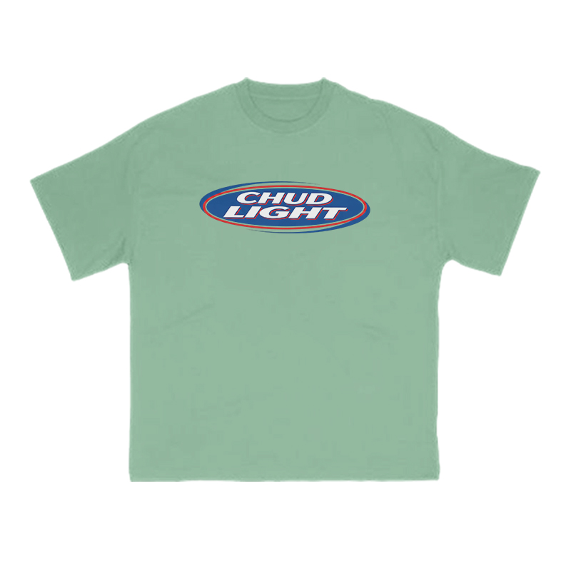 Retro Oval Badge Graphic Print T-Shirt - Green - US16-18(2XL) - image 7