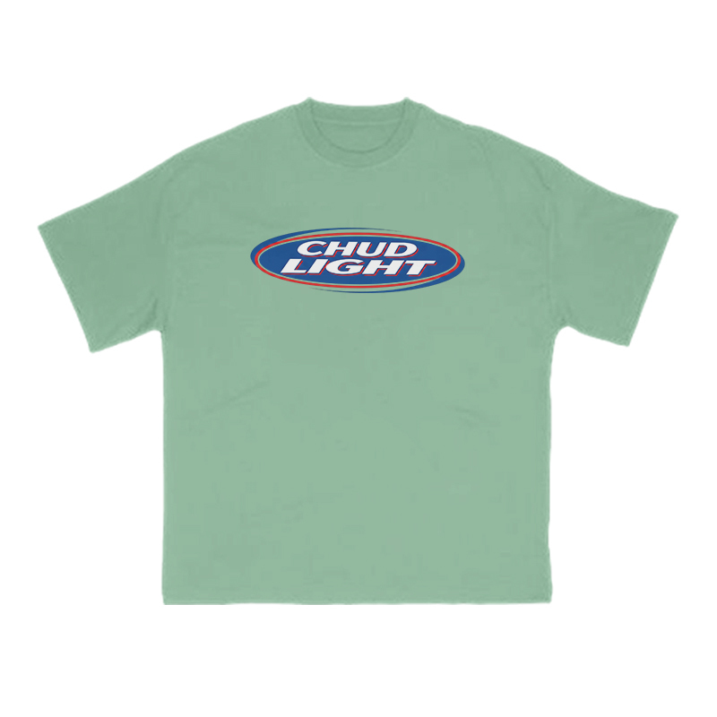 Retro Oval Badge Graphic Print T-Shirt - Green - US16-18(2XL) - image 7