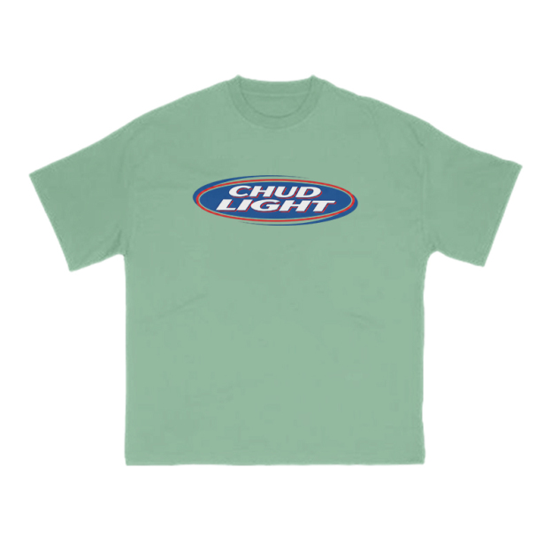 Retro Oval Badge Graphic Print T-Shirt - Green - US16-18(2XL) - image 7