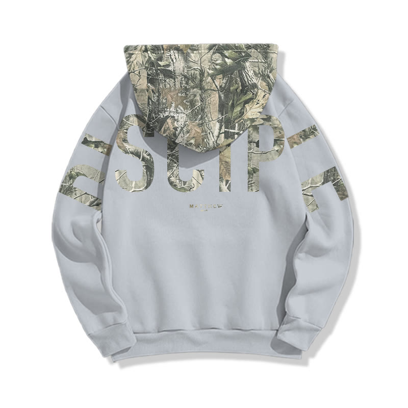Disciple Matthew 28:19 Dead Leaves Camouflage Print Hoodie - image 9